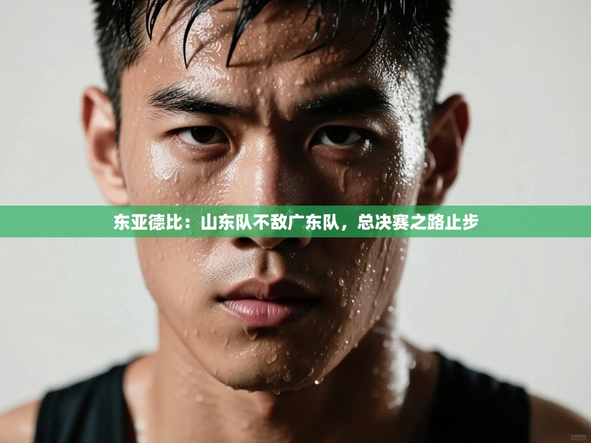 东亚德比：山东队不敌广东队，总决赛之路止步  第1张