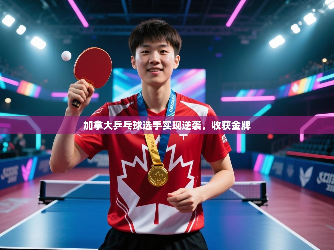 加拿大乒乓球选手实现逆袭,收获金牌 第1张
